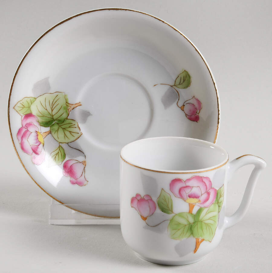 UCA12 Flat Demitasse Cup & Saucer Set by Ucagco-1