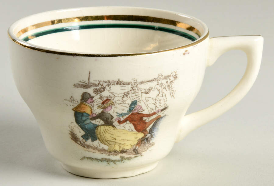 French Opera Reproductions Flat Cup by Ucagco-1