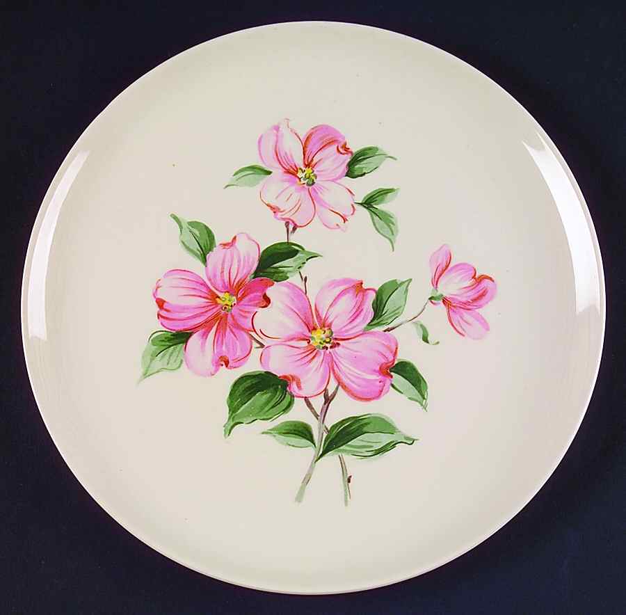 Pink Dogwood (Ballerina) Luncheon Plate by Universal-1