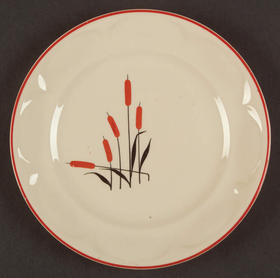 Cattail (Mt Vernon) Salad Plate by Universal-1