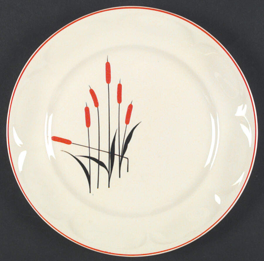 Cattail (Mt Vernon) Luncheon Plate by Universal-1