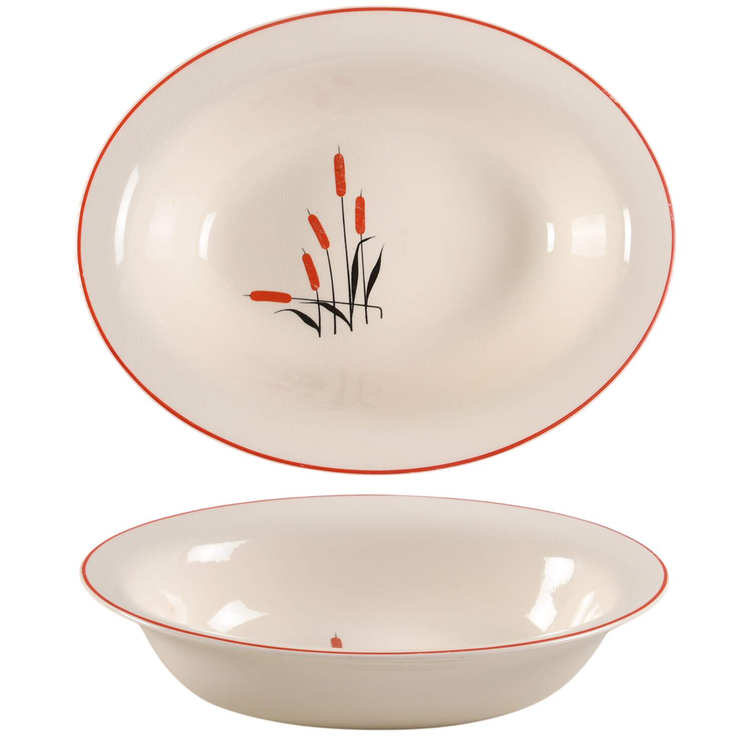 Cattail (Mt Vernon) 9" Oval Vegetable Bowl by Universal-1