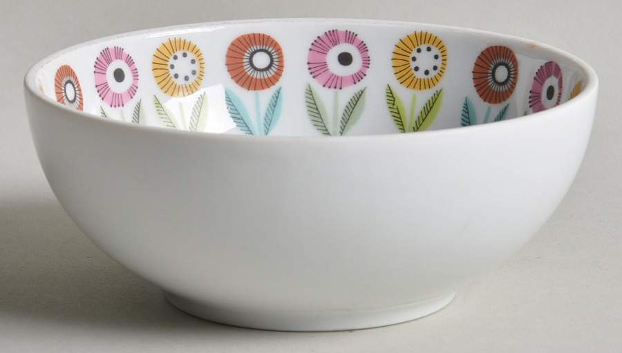 Bellis Fruit/Dessert (Sauce) Bowl by Upsala Ekeby-1