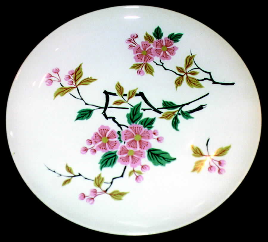 Temple Flower Dinner Plate by Harmony House China-1