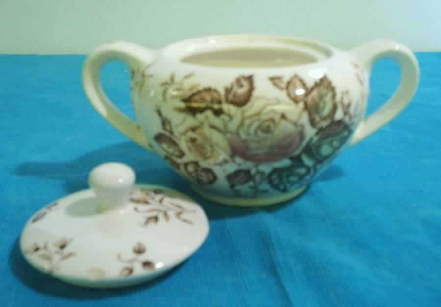Rosemere Sugar Bowl & Lid by Ucagco-1