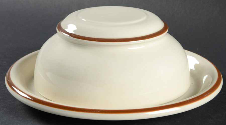 Desert Flower Round Covered Butter by United Surgical Steel-1