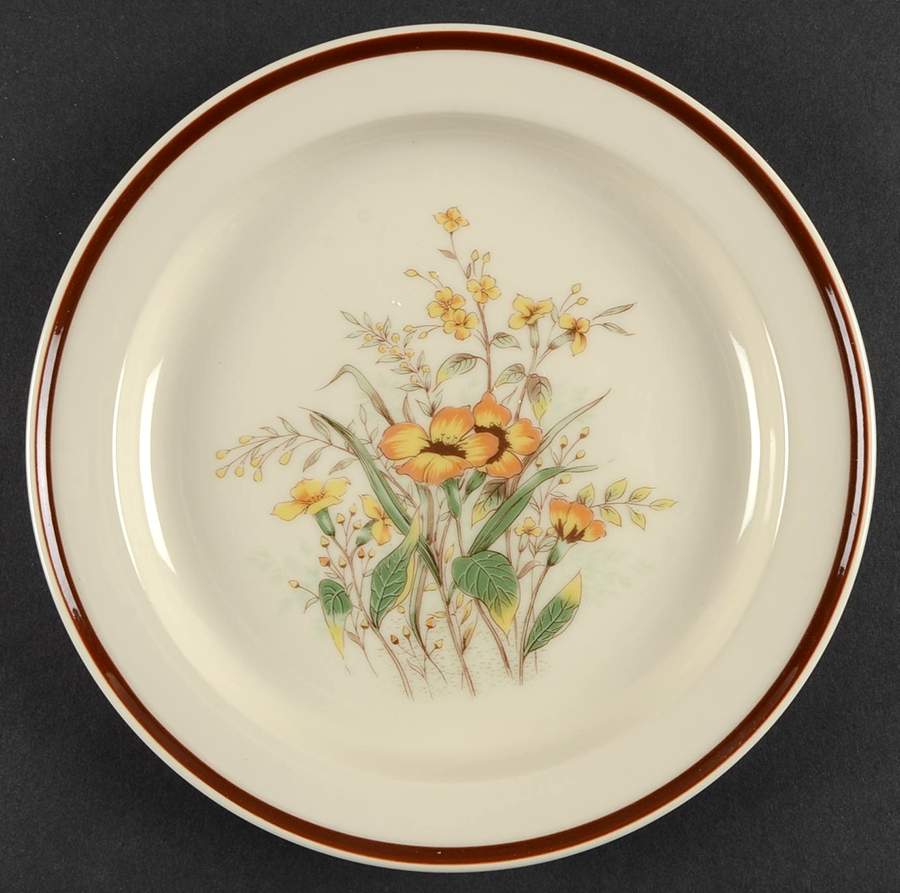 Desert Flower Salad Plate by United Surgical Steel-1