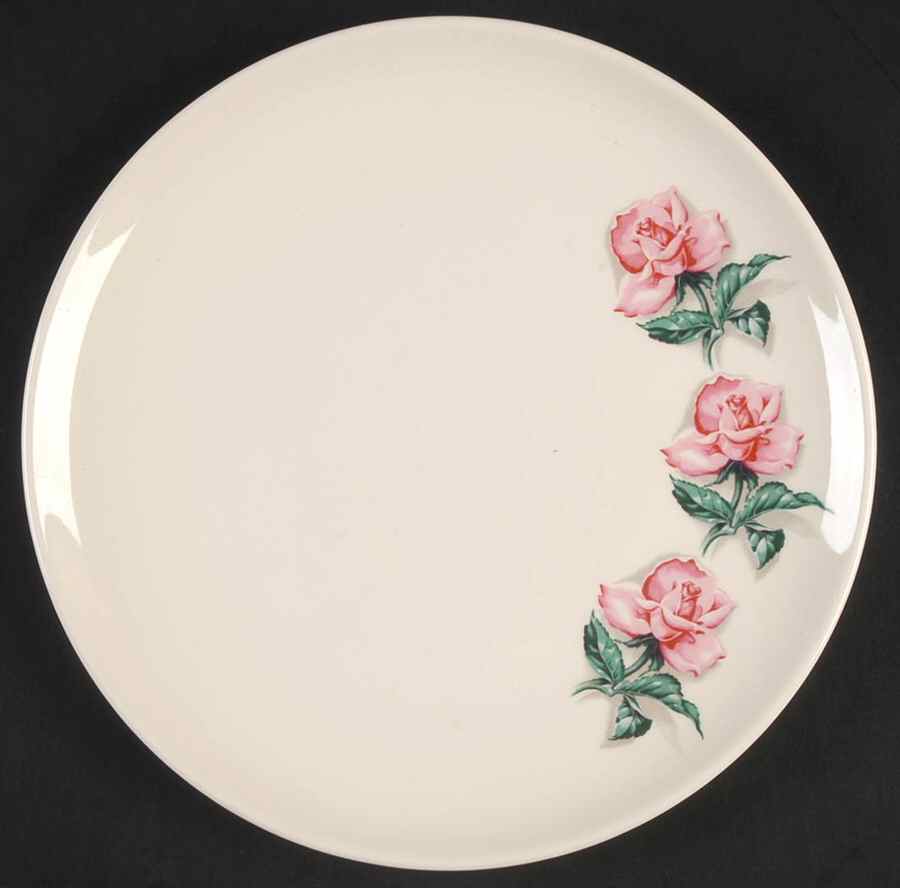 Rose Salad Plate by Universal-1