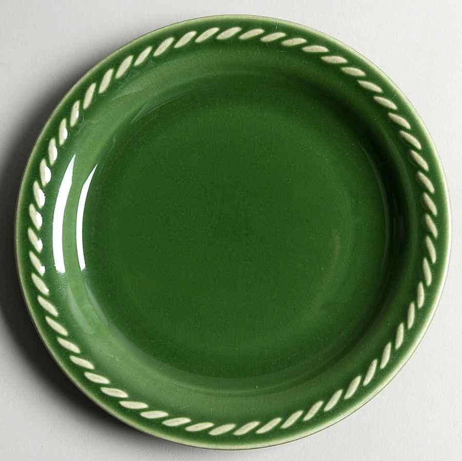 Rodeo Forest Green Bread & Butter Plate by Universal-1