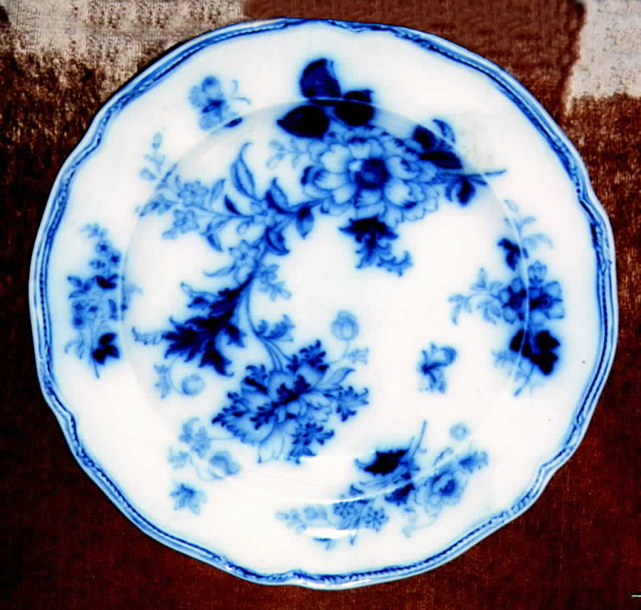 Flora Dinner Plate by Unknown Manufacturer-1