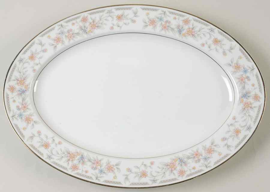Claridge 14" Oval Serving Platter by United Surgical Steel-1