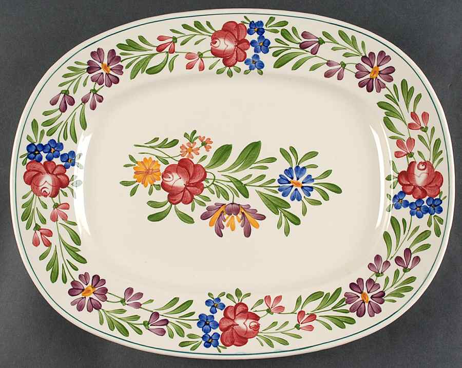 Rusticana 14" Oval Serving Platter by Utzschneider-1