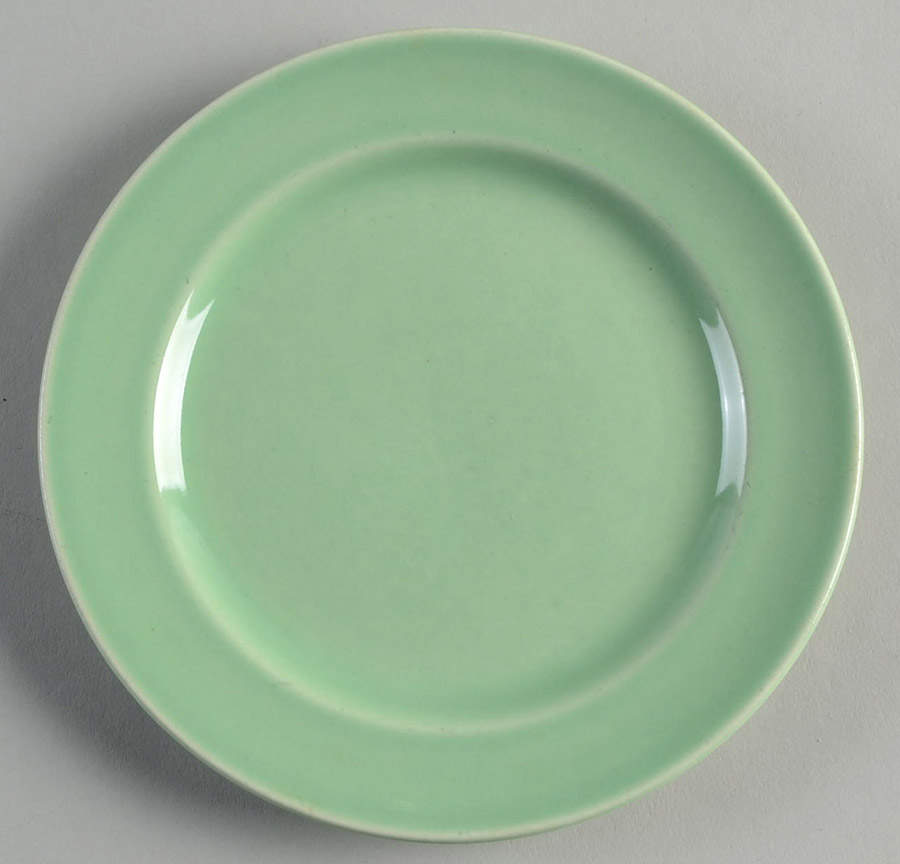 Camwood Ivory Green Bread & Butter Plate by Universal-1