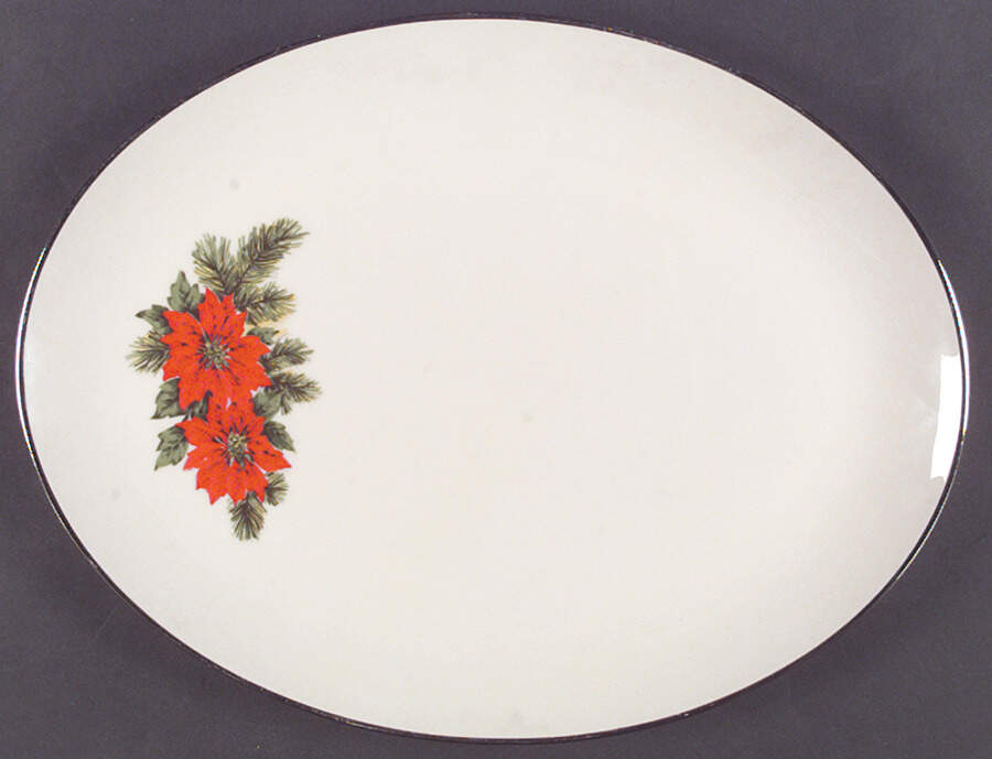Fl44 11" Oval Serving Platter by Flintridge-1