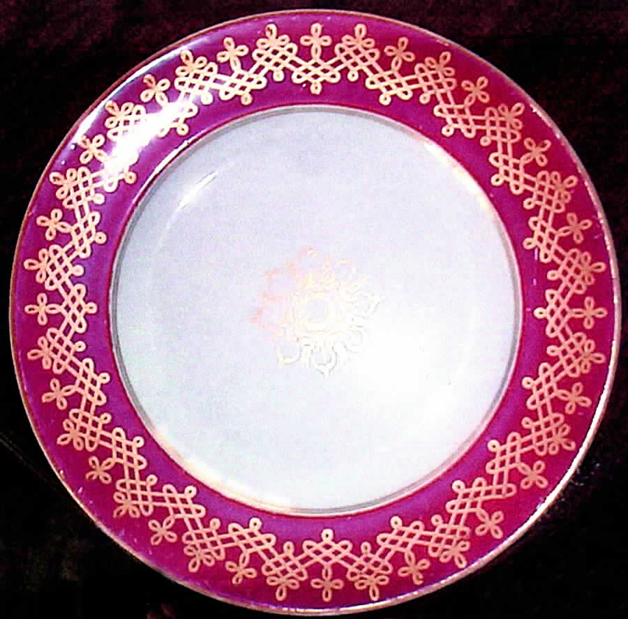 7819 Dinner Plate by Unknown Manufacturer-1