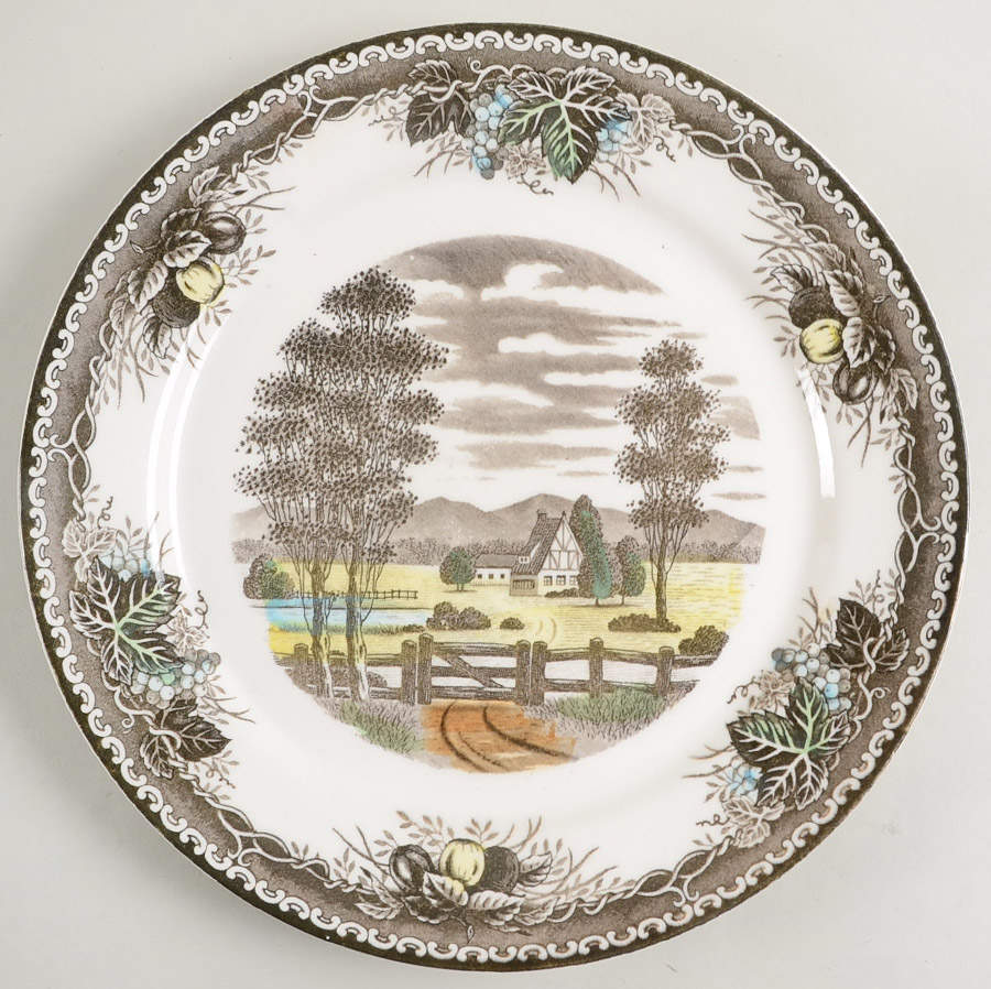 Spring Valley 12" Chop Plate (Round Platter) by Unknown Manufacturer-1