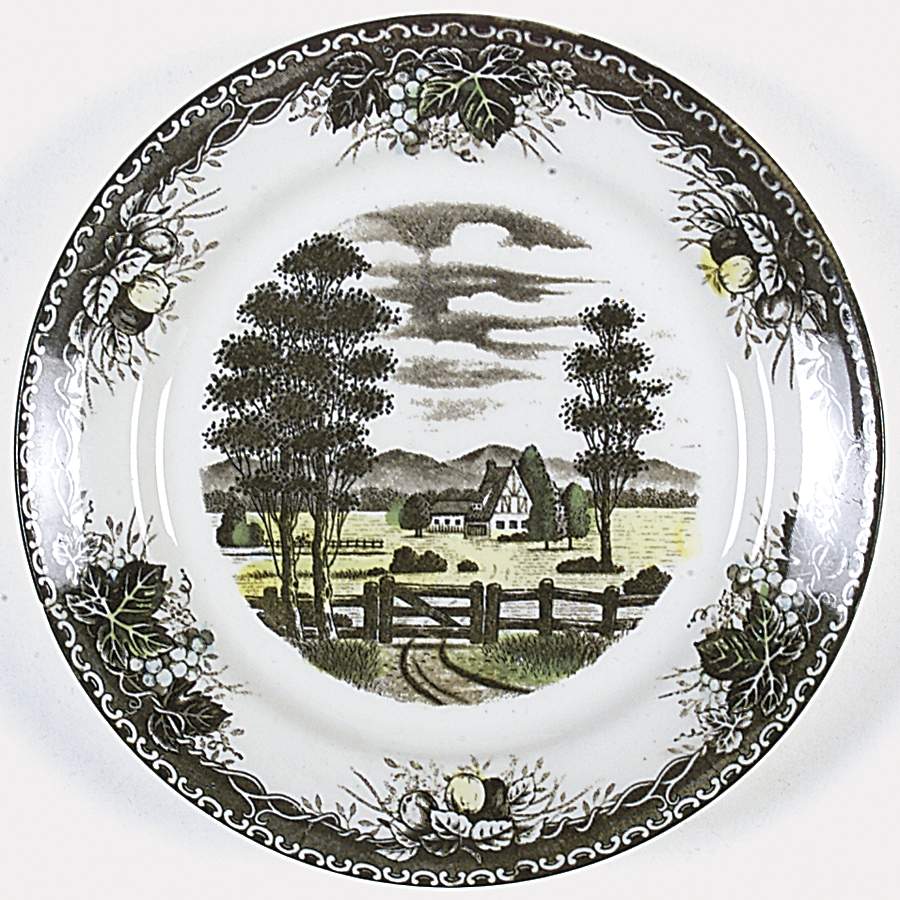 Spring Valley Salad Plate by Unknown Manufacturer-1