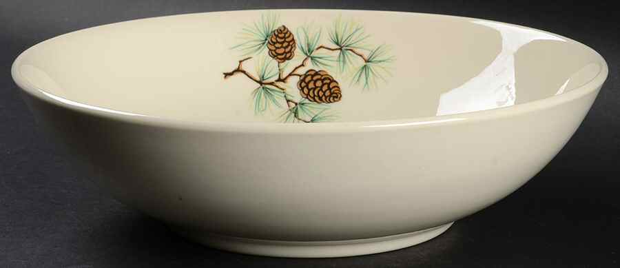 Pine Cone 9" Round Vegetable Bowl by Universal-1
