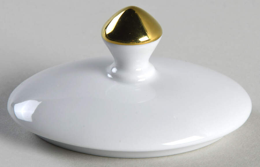 Timeless Treasures Gold Lid for Sugar Bowl by Sri Lanka-1