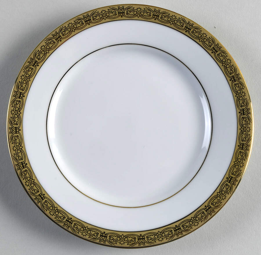Timeless Treasures Gold Bread & Butter Plate by Sri Lanka-1