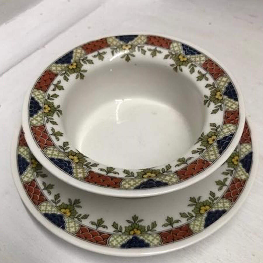 UNC100 Ramekin & Saucer Set by Union Ceramique-1