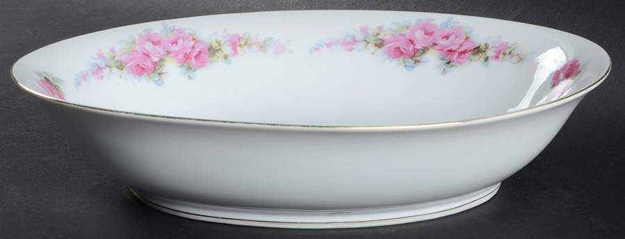 UCJ6 10" Oval Vegetable Bowl by Union China (Japan)-1