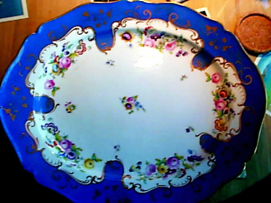 UC7 14" Oval Serving Platter by Unknown Manufacturer-1