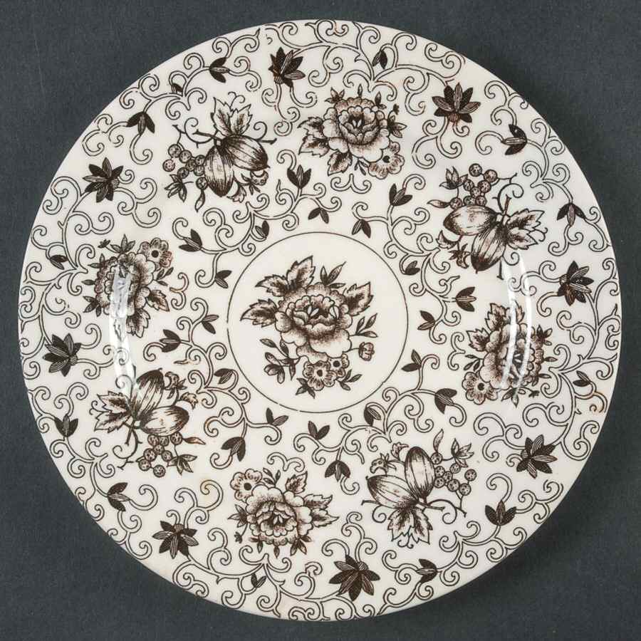 Dutch Garden Bread & Butter Plate by Japan-1