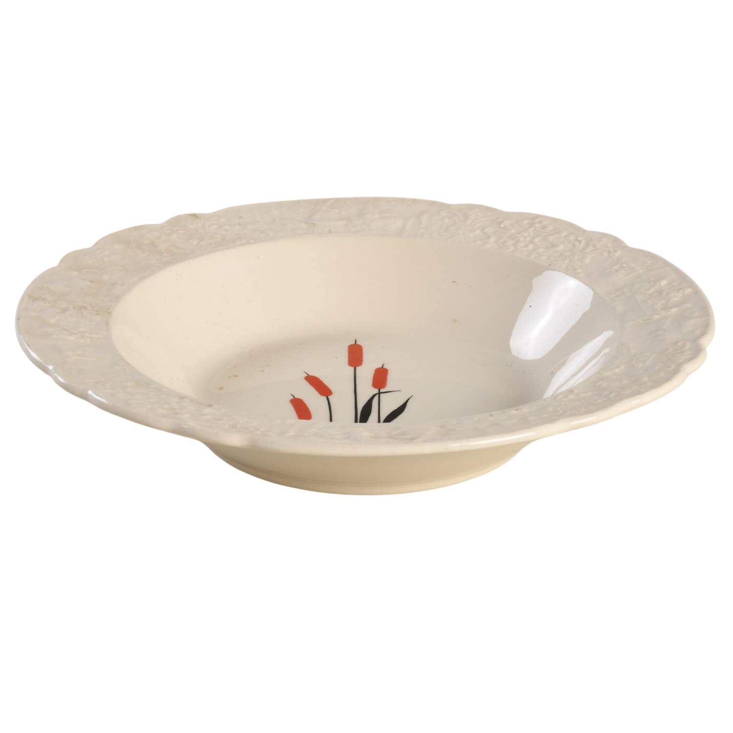 Cattail (Old Holland) Rim Soup Bowl by Universal-1