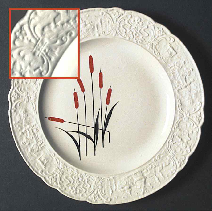 Cattail (Old Holland) Luncheon Plate by Universal-1