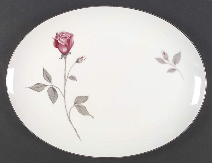 Dianne 12" Oval Serving Platter by Ucagco-1