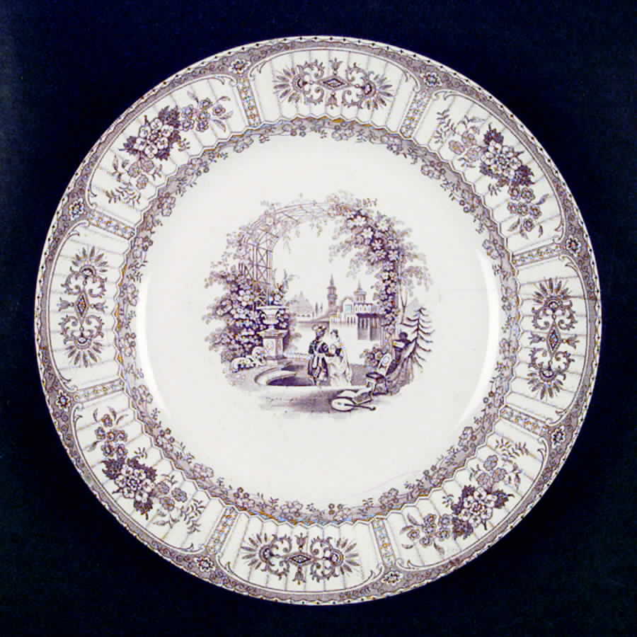 Bower Salad Plate by Unknown Manufacturer-1