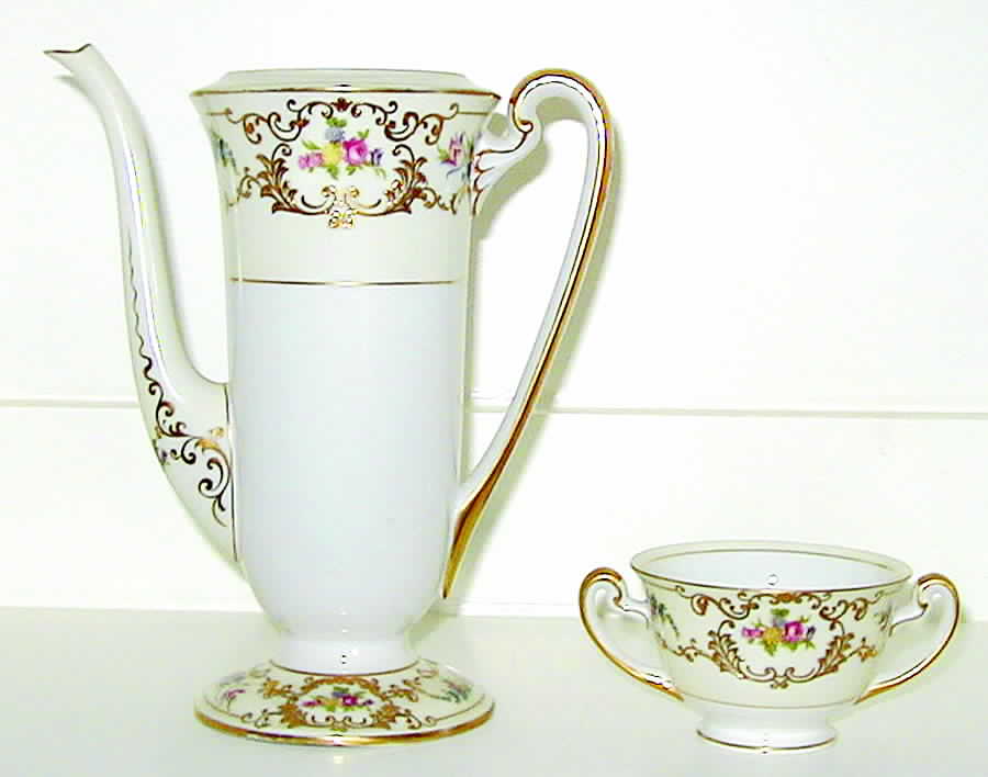 Dresden Chocolate Pot No Lid by Unknown Manufacturer-1