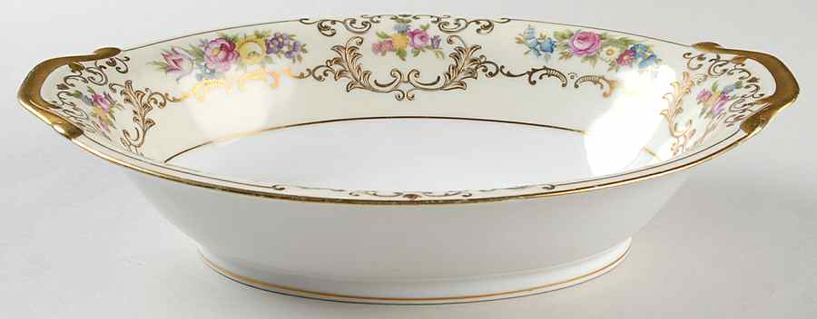 Dresden 11" Oval Vegetable Bowl by Unknown Manufacturer-1