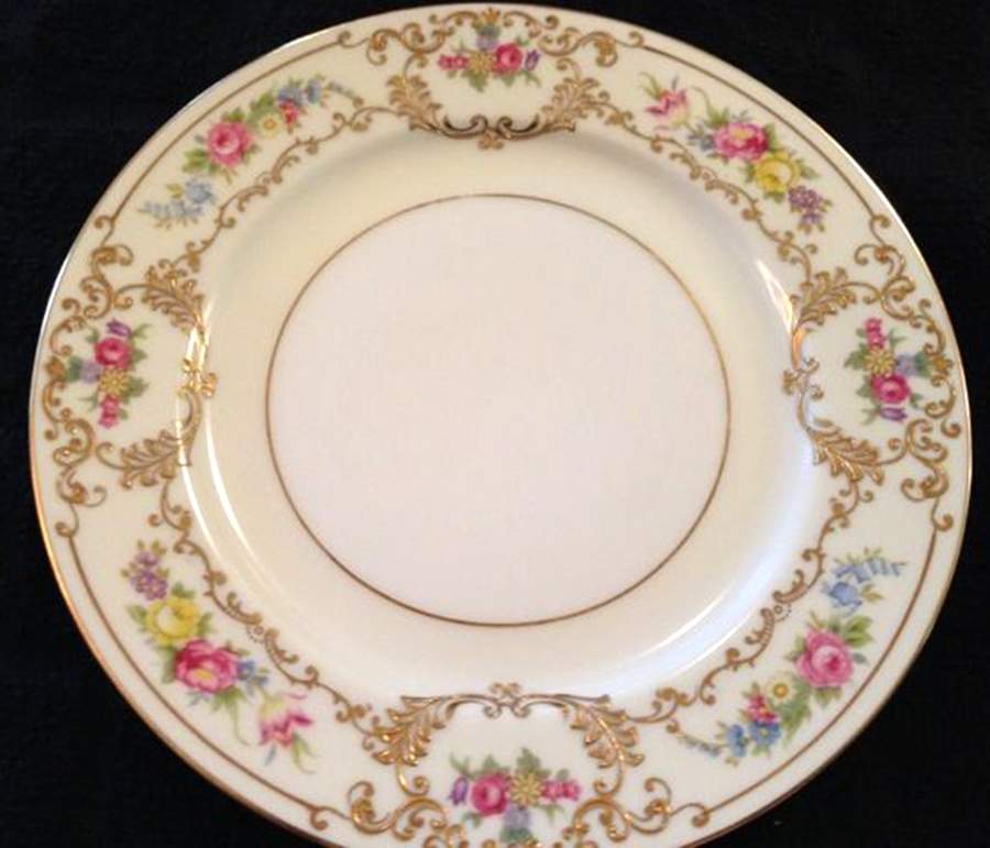Dresden Dinner Plate by Unknown Manufacturer-1