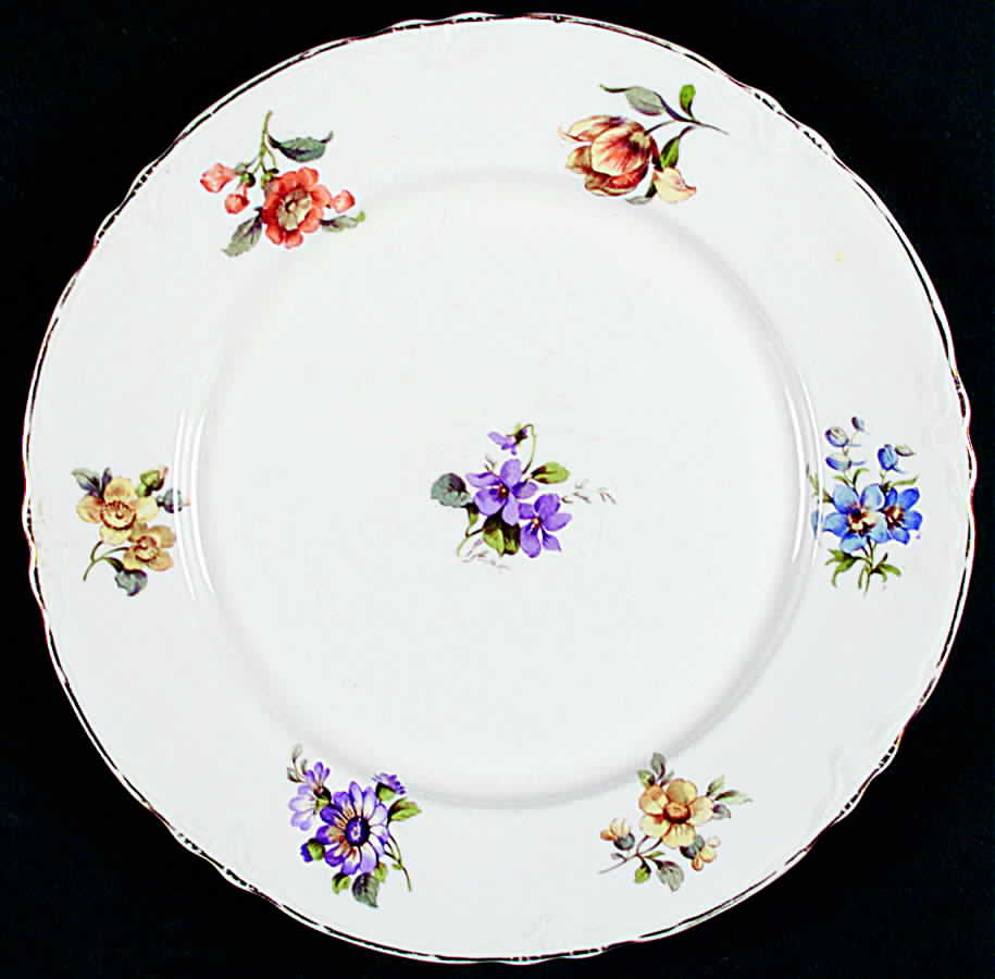 UC73 Dinner Plate by Unknown Manufacturer-1