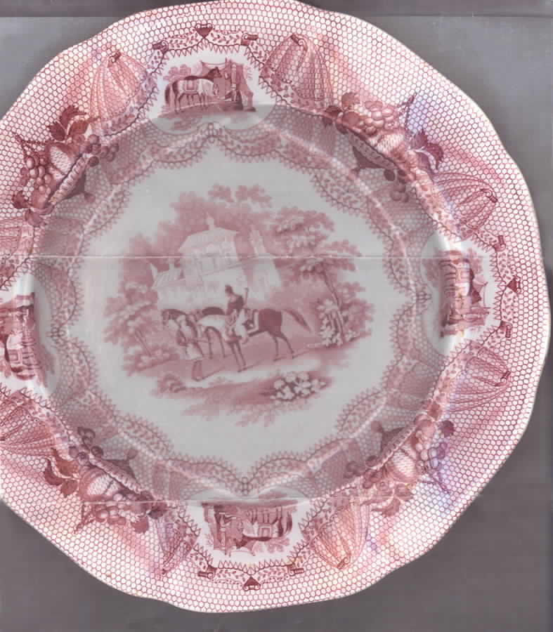 Granada Dinner Plate by Unknown Manufacturer-1