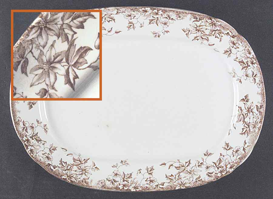 Olympia 14" Oval Serving Platter by Upper Hanley-1