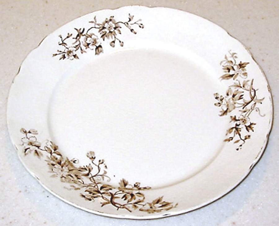 Severn Brown Dinner Plate by Unknown Manufacturer-1