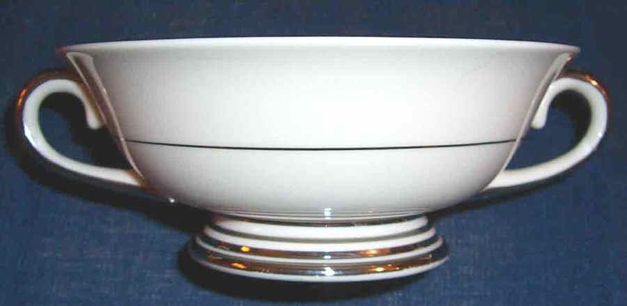 USA14 Footed Cream Soup Bowl by USA-1