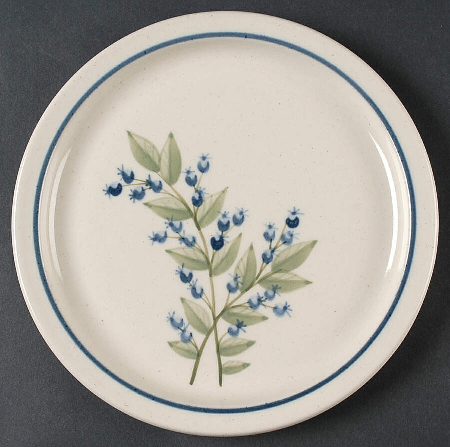 UNW1 Salad Plate by Union Stoneware Maine (Union Pottery)-1