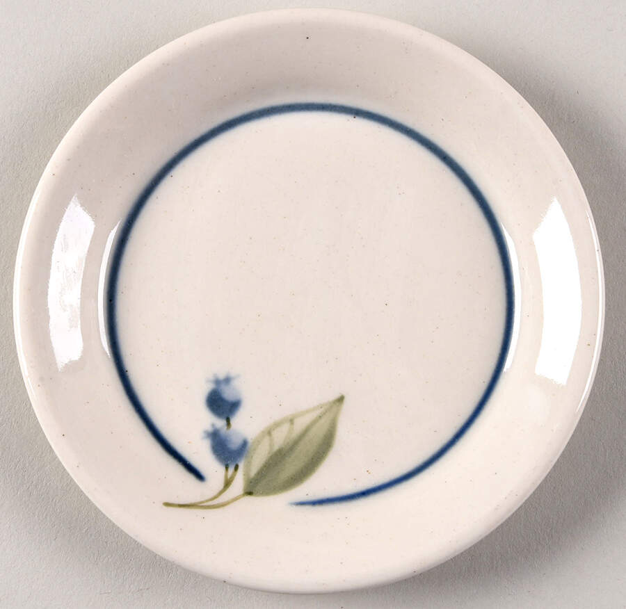 UNW1 Tidbit Plate by Union Stoneware Maine (Union Pottery)-1
