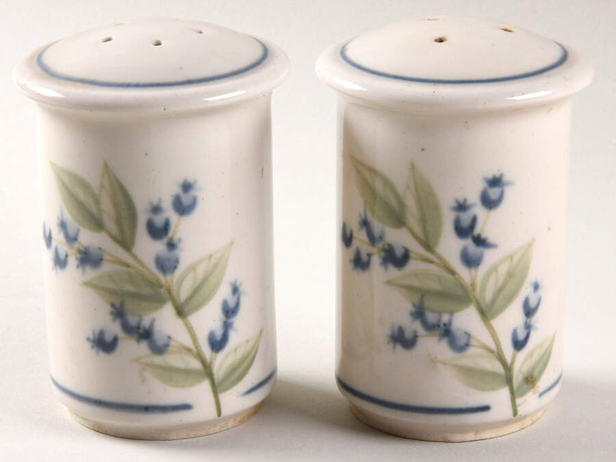 UNW1 Salt & Pepper Set by Union Stoneware Maine (Union Pottery)-1