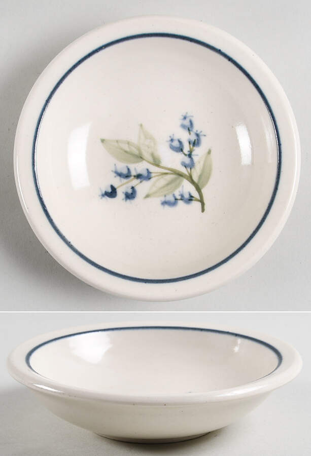UNW1 Fruit/Dessert (Sauce) Bowl by Union Stoneware Maine (Union Pottery)-1