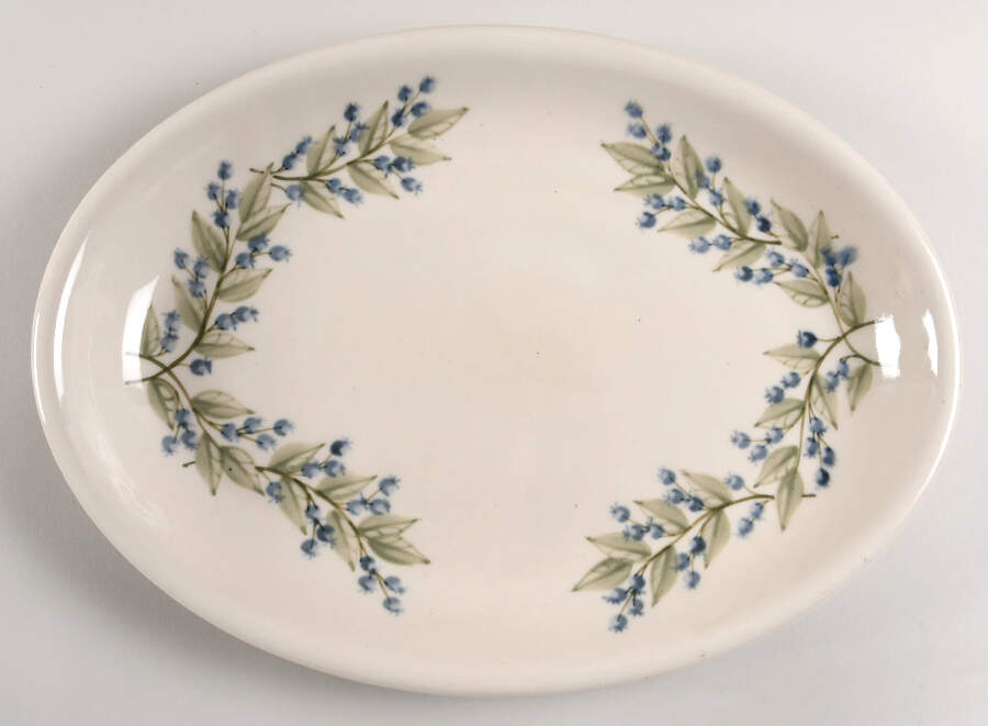 UNW1 17" Oval Serving Platter by Union Stoneware Maine (Union Pottery)-1