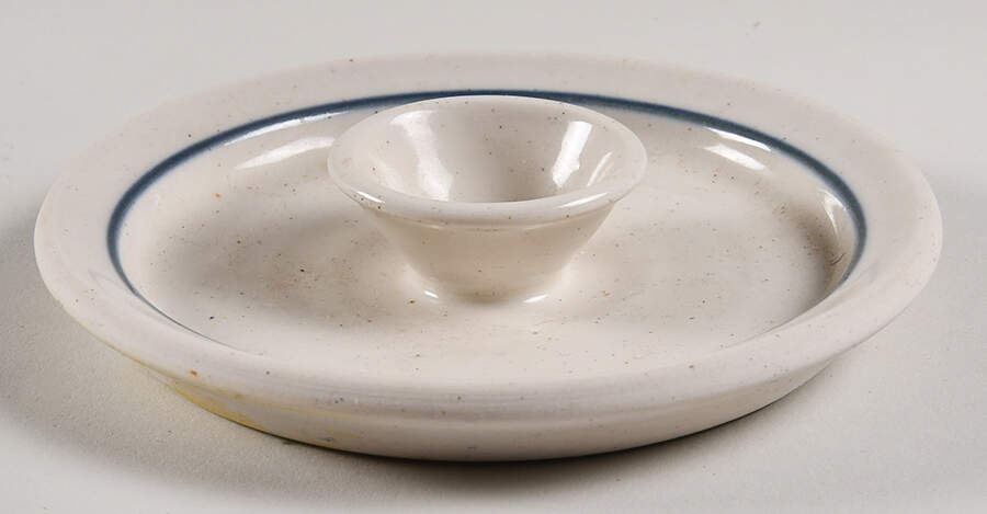 UNW1 Lid for Individual Casserole by Union Stoneware Maine (Union Pottery)-1