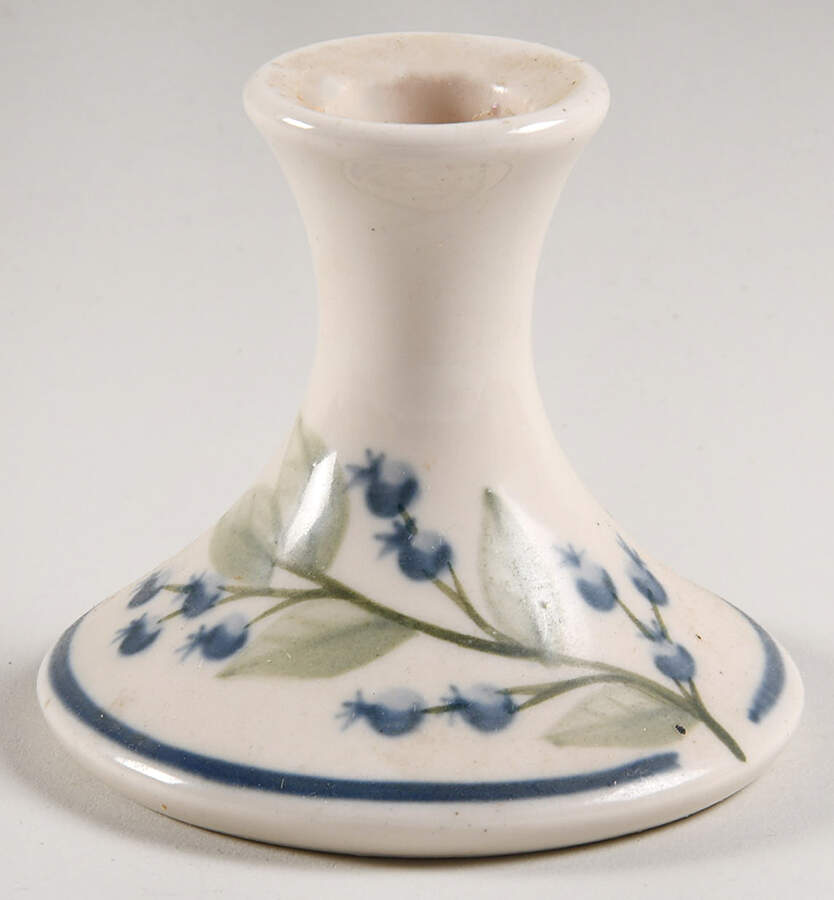 UNW1 Single Light Candlestick by Union Stoneware Maine (Union Pottery)-1