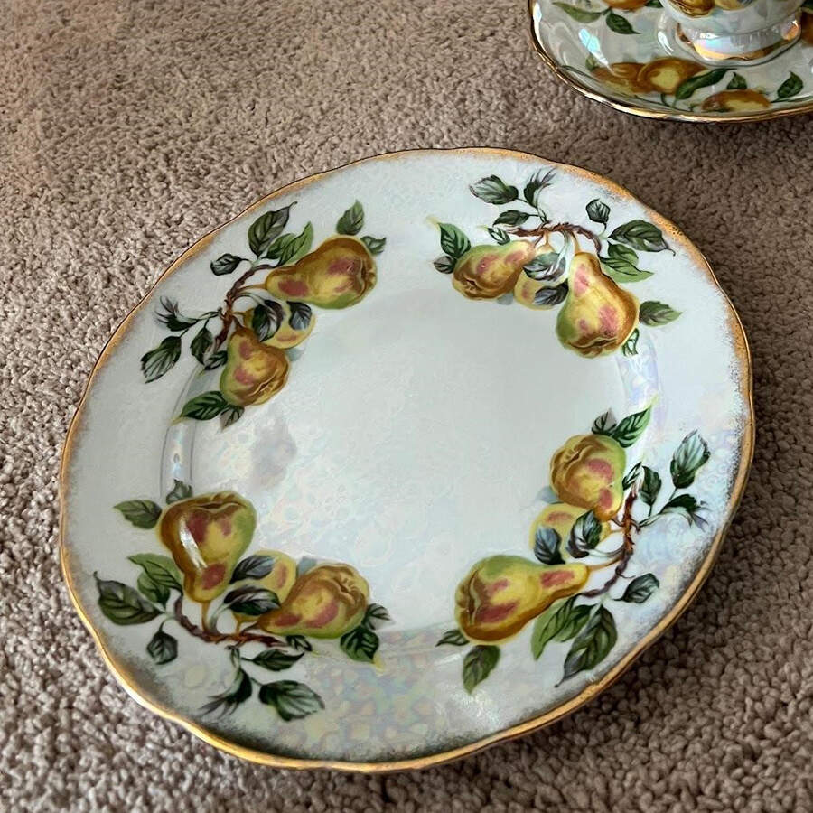 Fruits of the Month Salad Plate by Ucagco-1