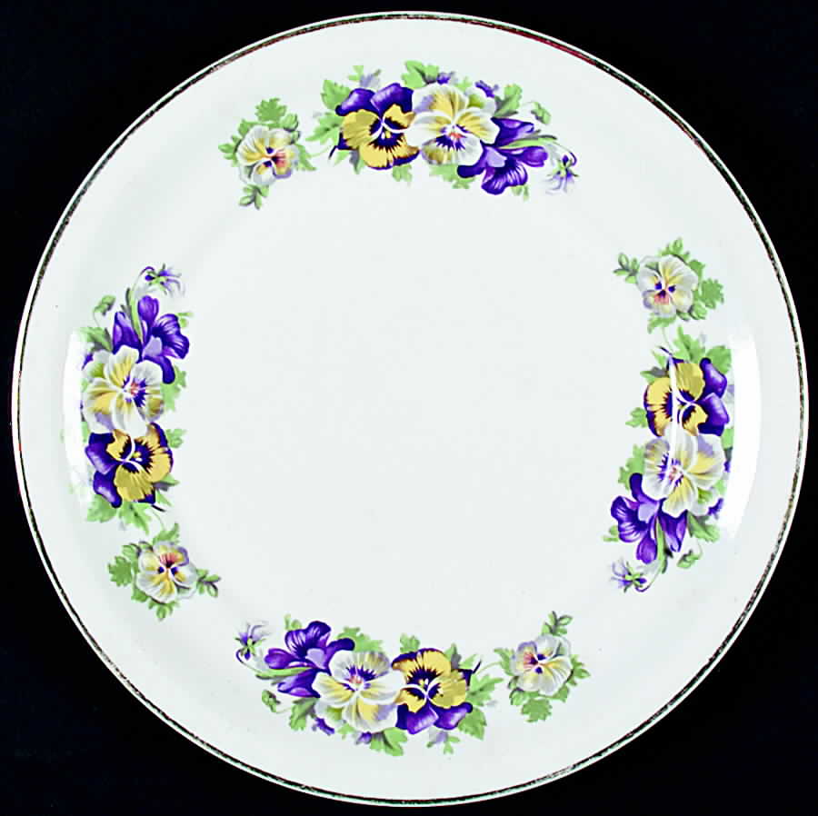 UC102 Luncheon Plate by Unknown Manufacturer-1