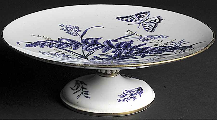 B4733 Footed Cake Plate by Unknown Manufacturer-1